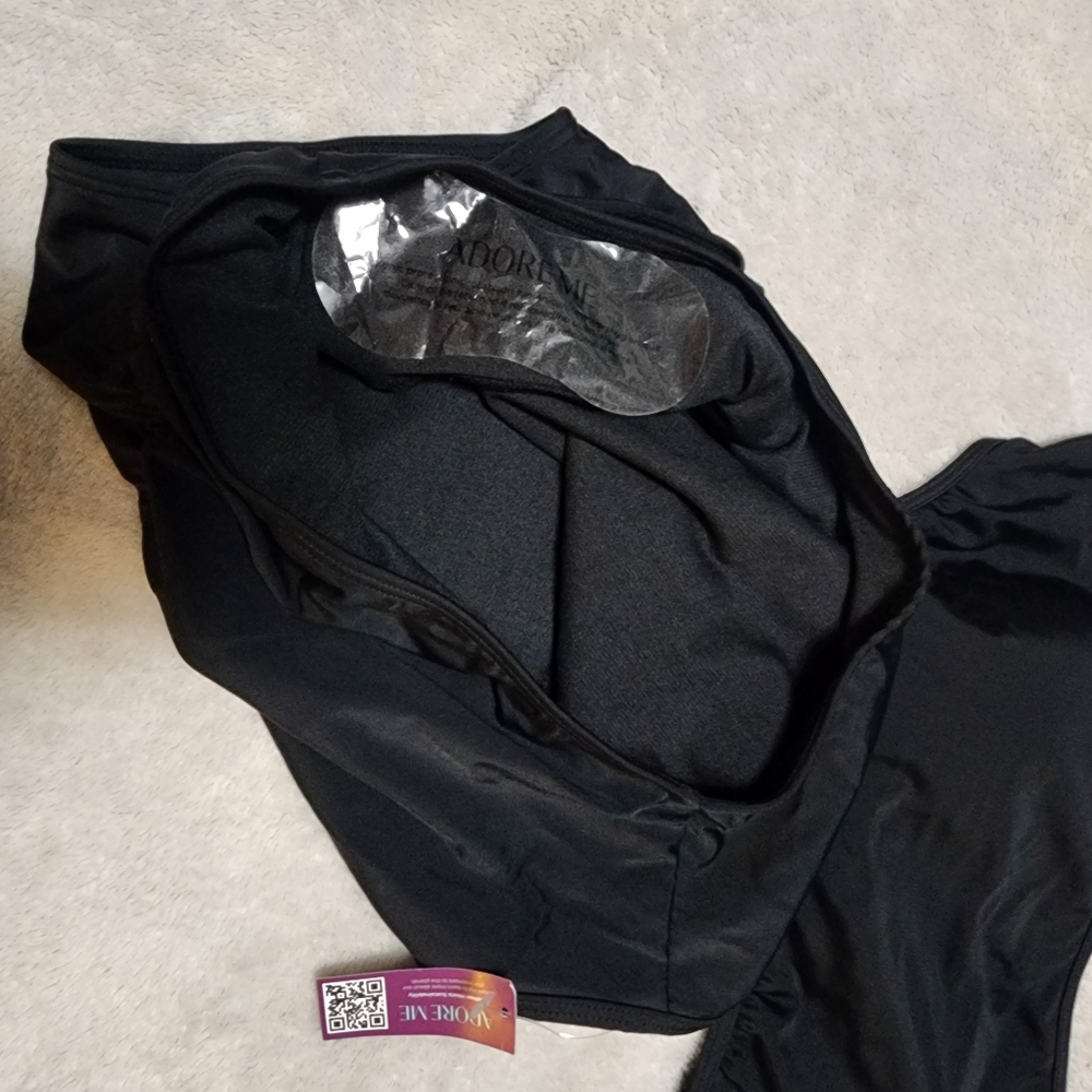 NWT Adore Me Dustin Monokini black one piece cut out bathing suit Sz XL - Picture 16 of 16